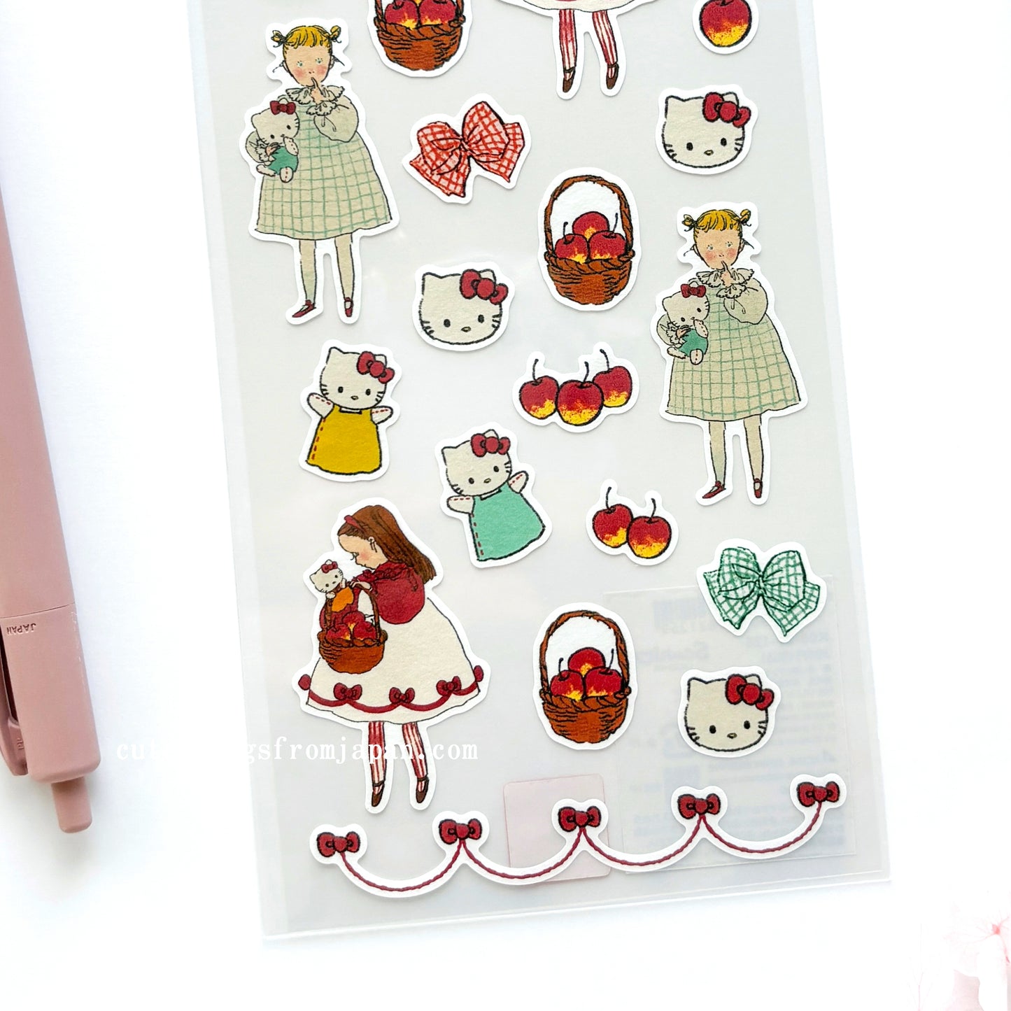 Limited Edition Rei Kurahashi Stickers - My Hello Kitty