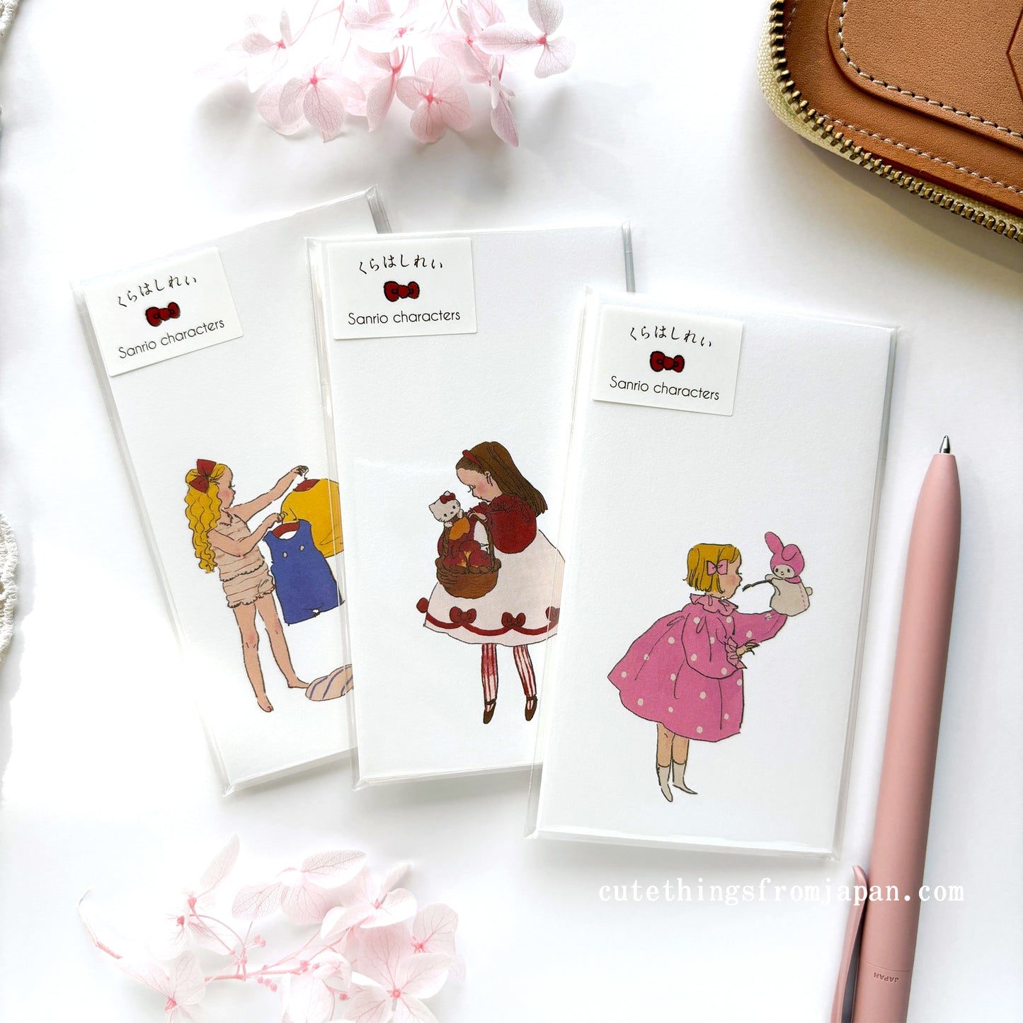 Last Stock Limited Edition Rei Kurahashi Pochibukuro Envelope - Going out with Hello Kitty