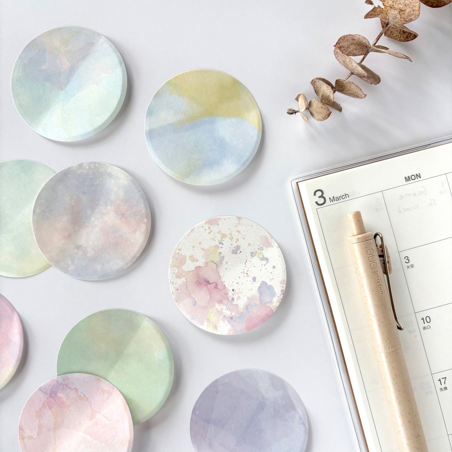 12 Design Sticky Note - Bath Bomb