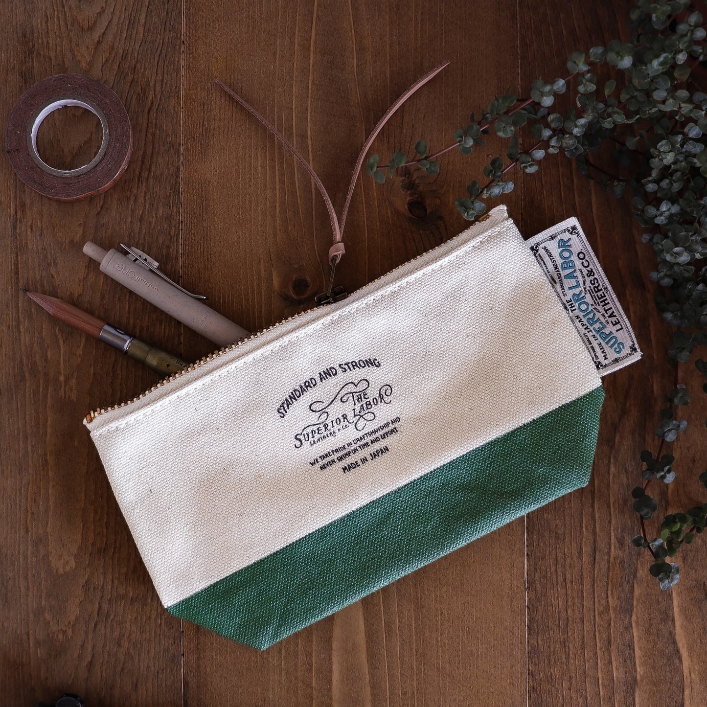 The Superior Labor / Engineer Pouch - Moss Green (Size #2)