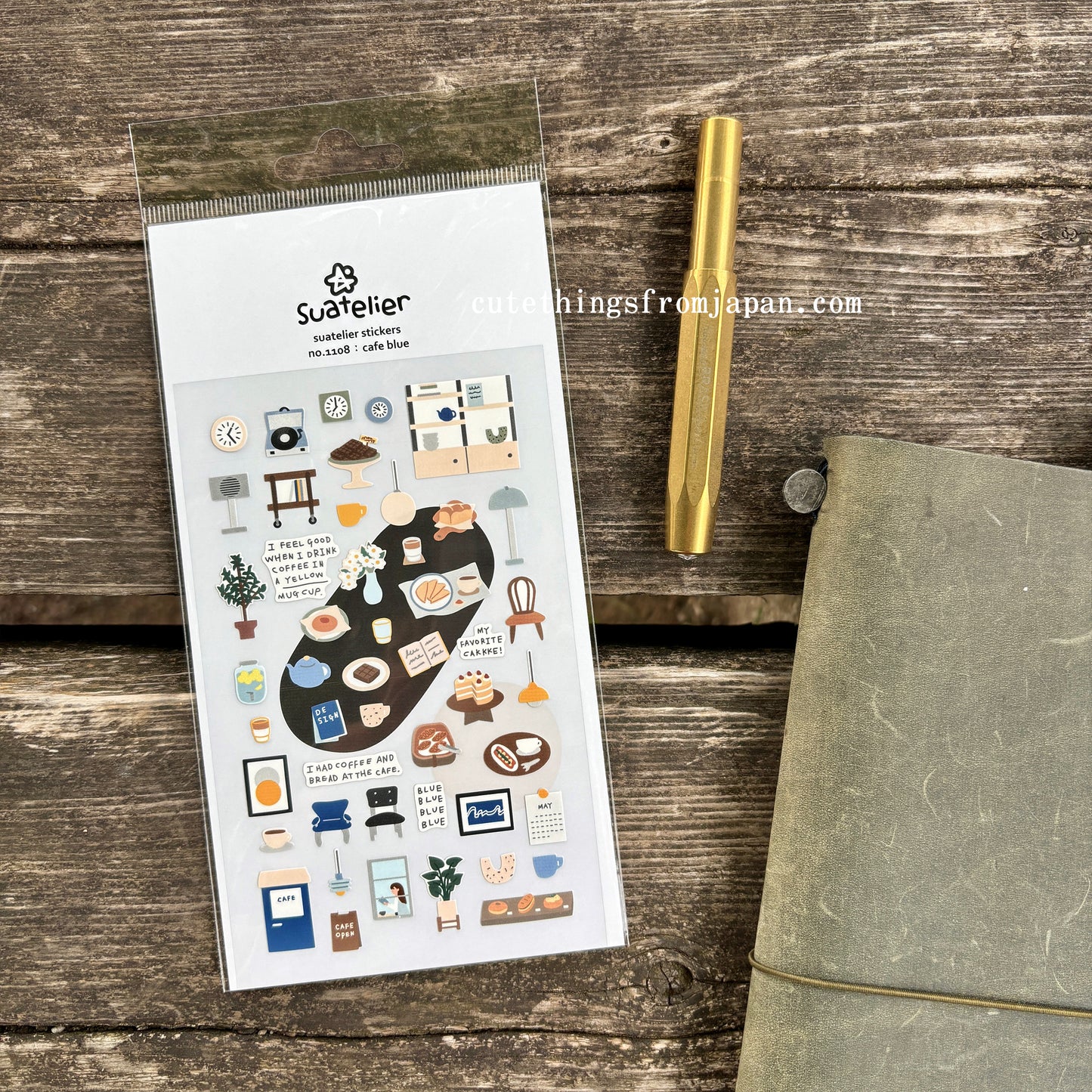 Daily Deco Stickers - Cafe