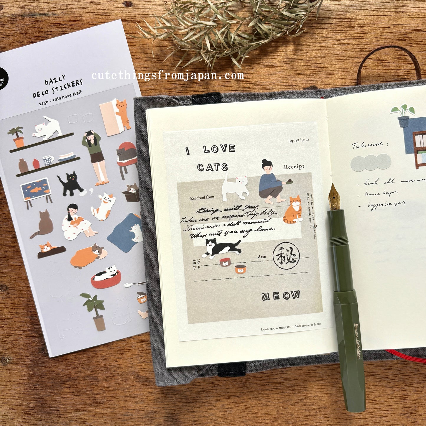 Daily Deco Stickers - Life with Cats