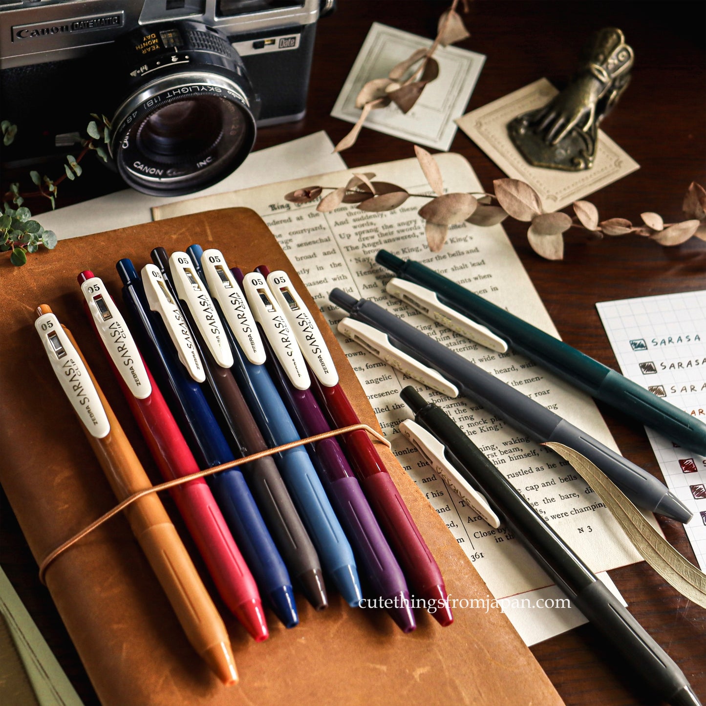 SARASA CLIP Pen - Vintage Colors
