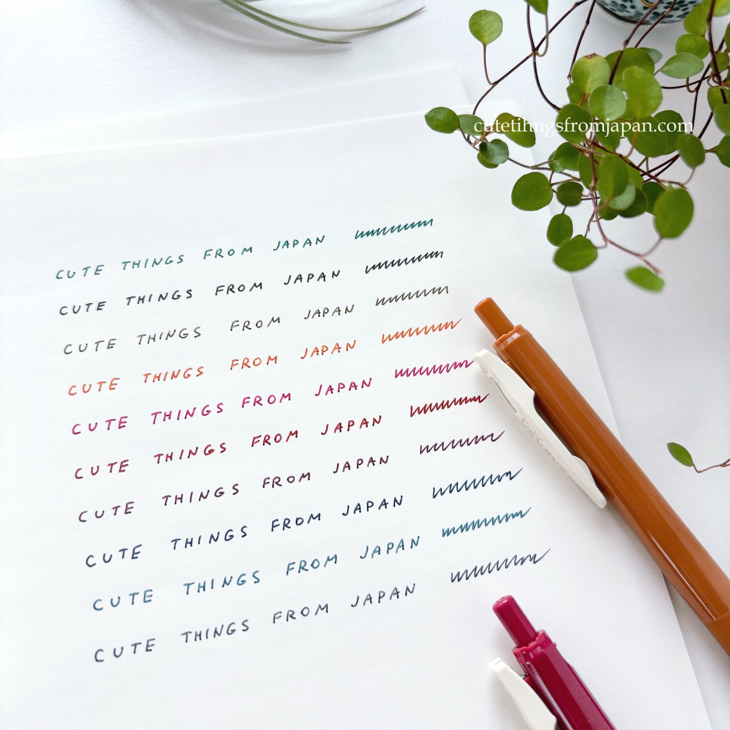 SARASA CLIP Pen - Vintage Colors