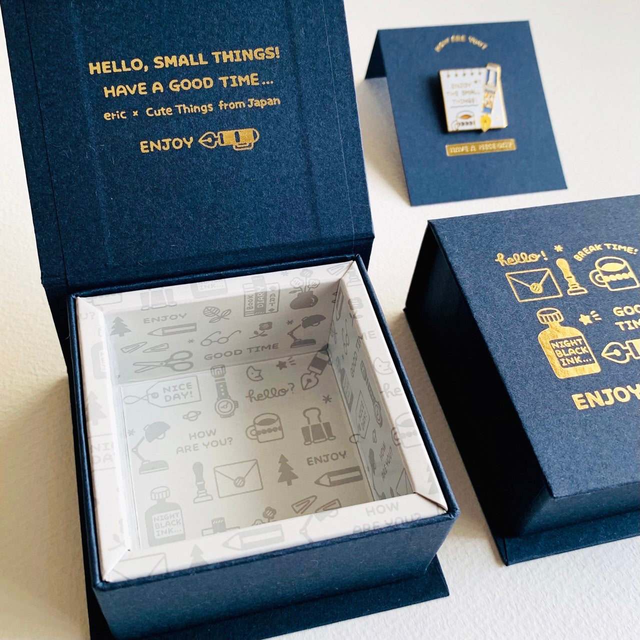eric Cloisonne Pin Badge (七宝焼)