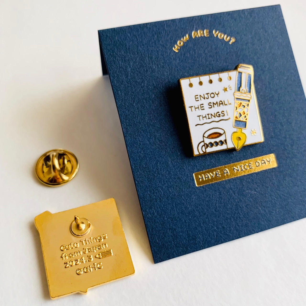 eric Cloisonne Pin Badge (七宝焼)