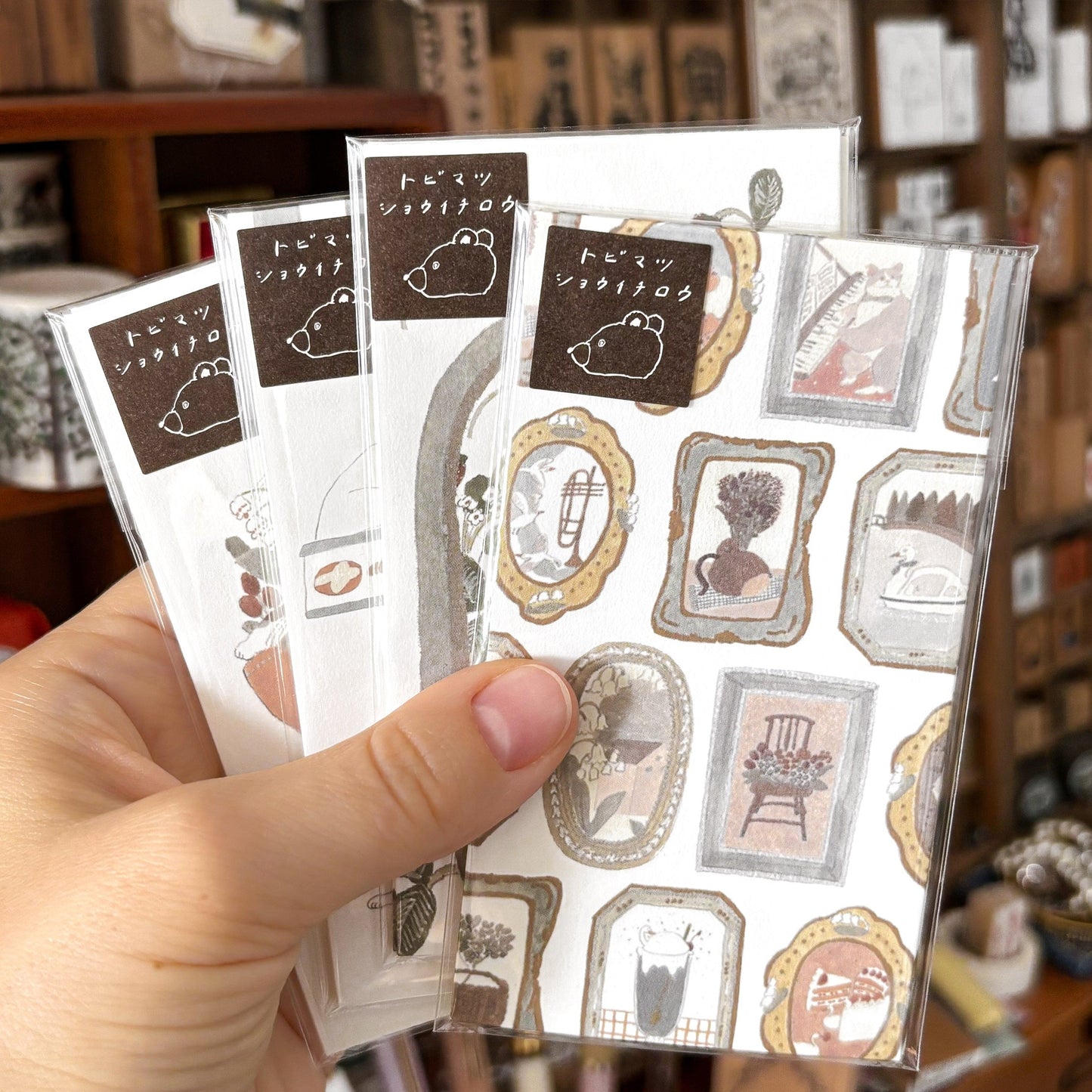 Shoichiro Tobimatsu / Pochibukuro Envelope - Cat Bouquet