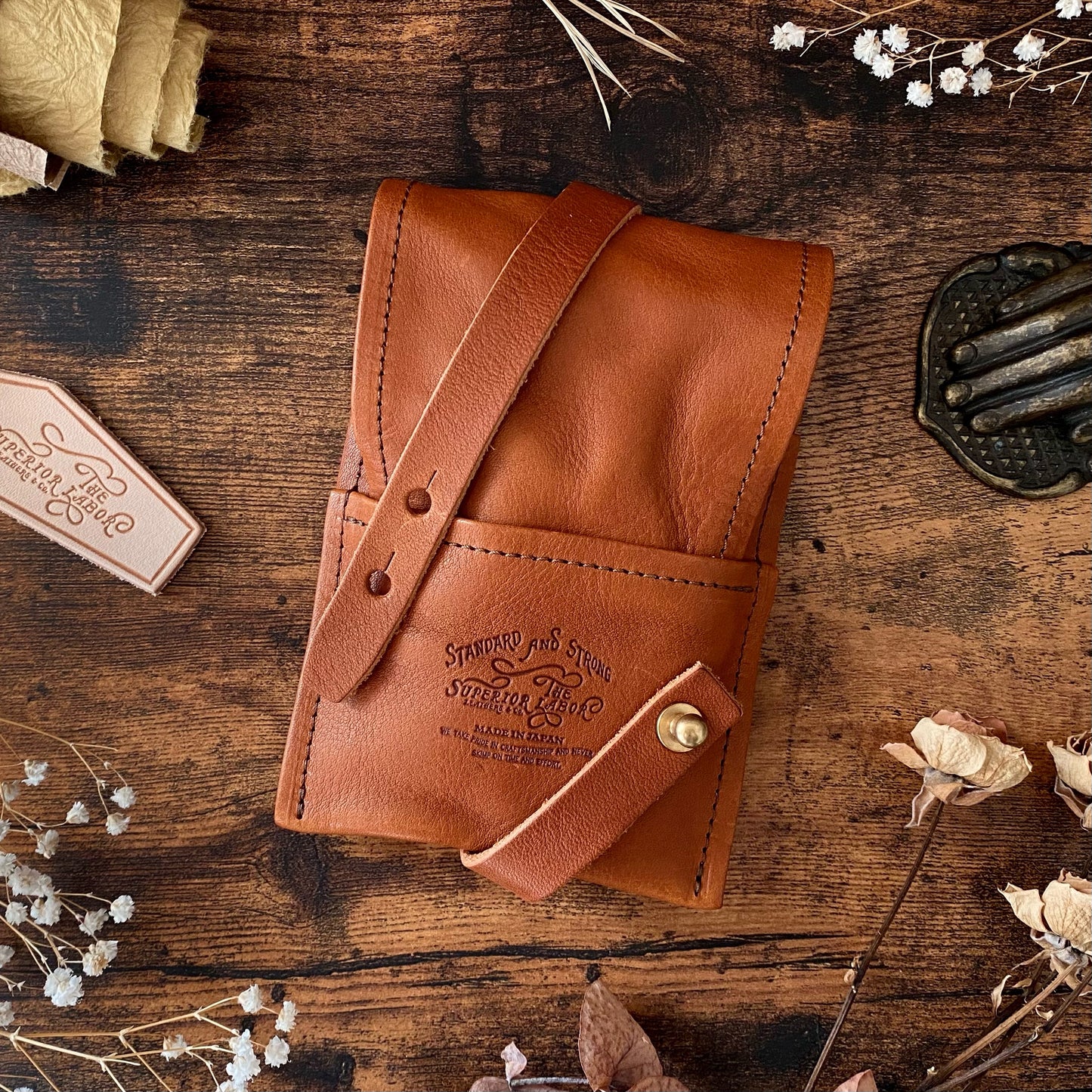 The Superior Labor / Leather Tool Holder - Brown