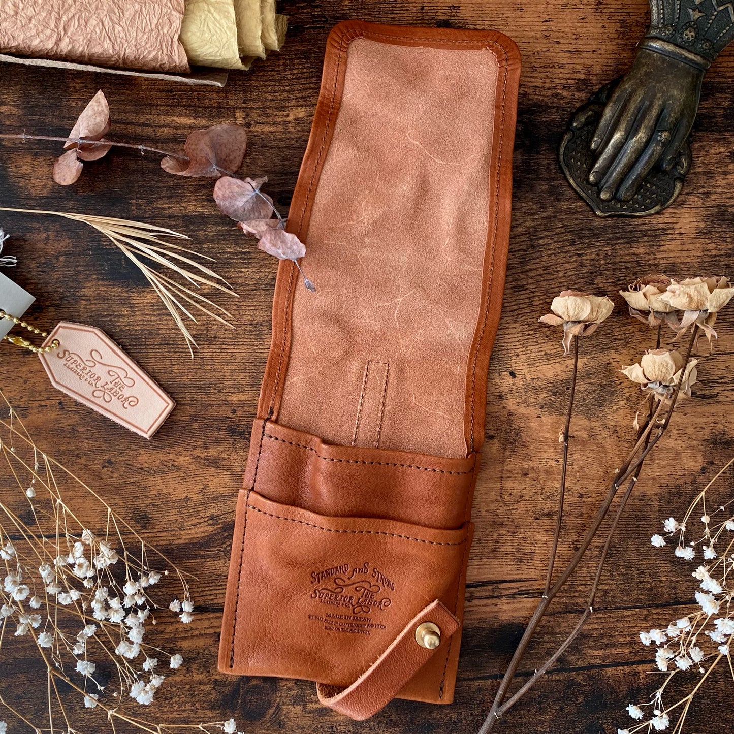 The Superior Labor / Leather Tool Holder - Brown