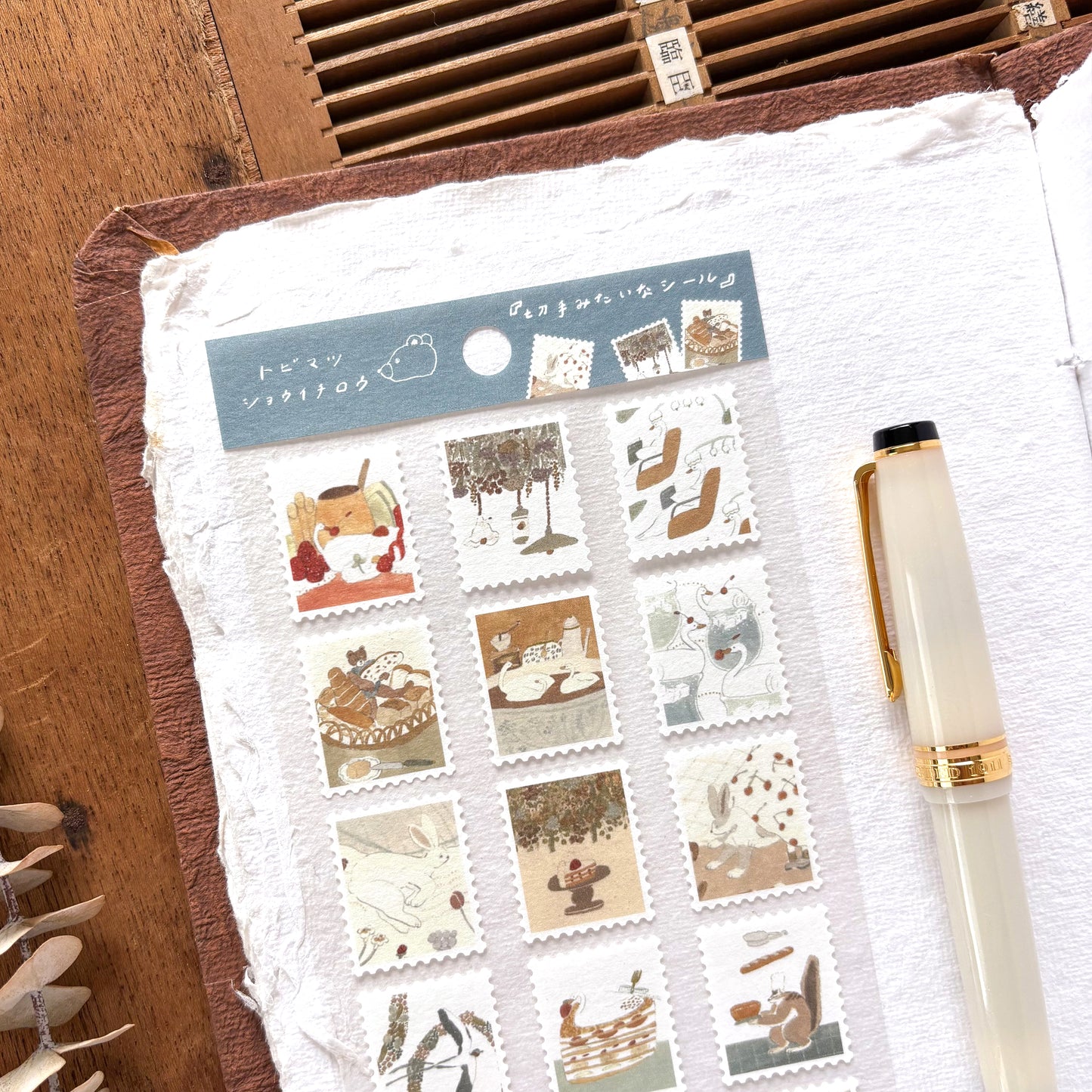 Shoichiro Tobimatsu / Stickers - Stamps