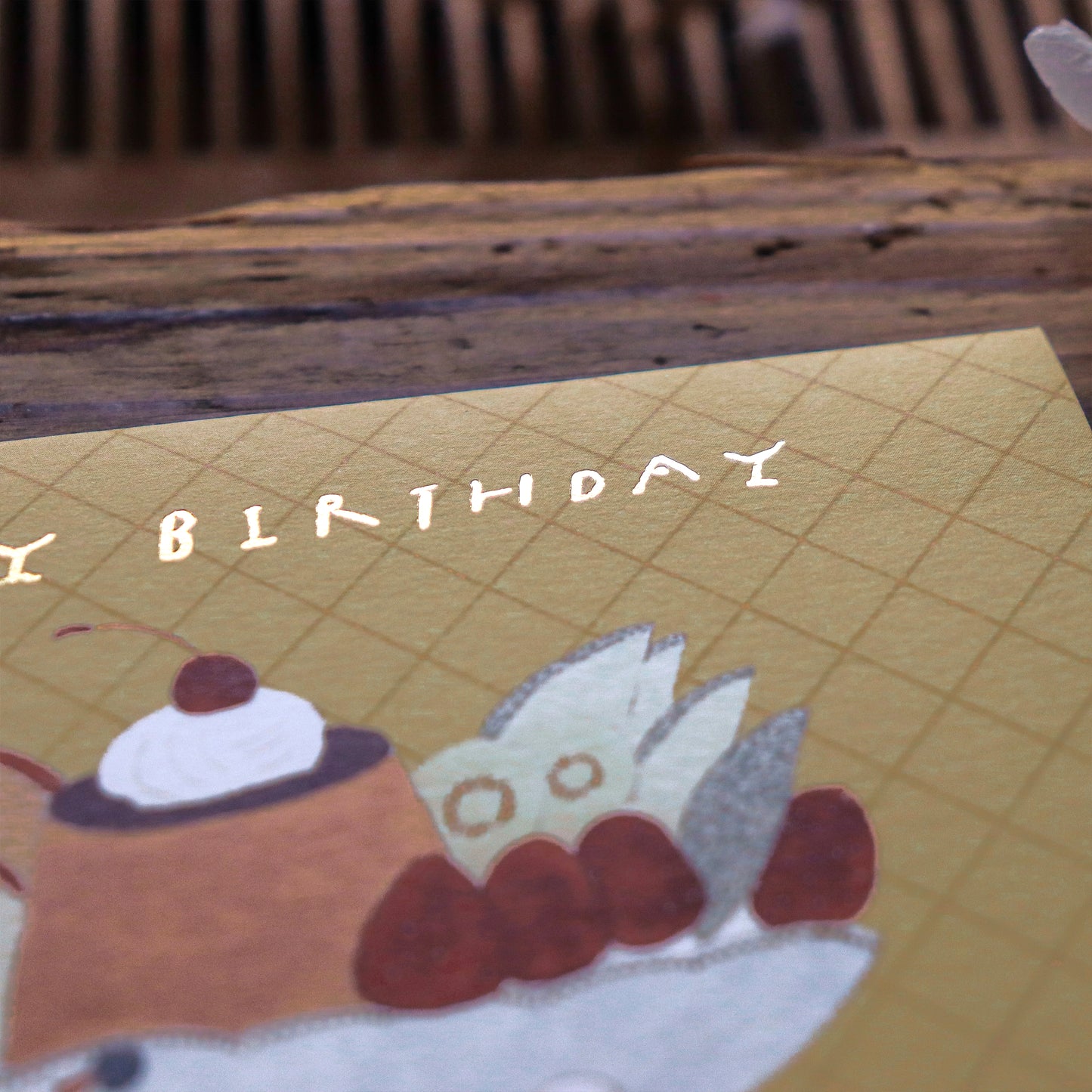 Shoichiro Tobimatsu / Greeting Card - Happy Birthday