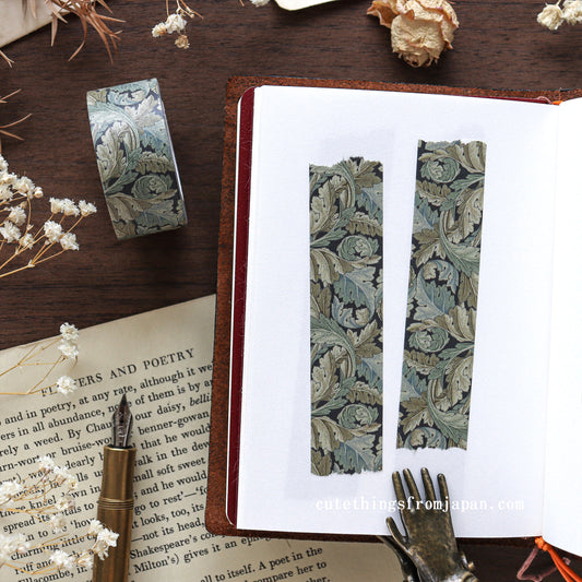 William Morris x mt Washi Tape - Acanthus