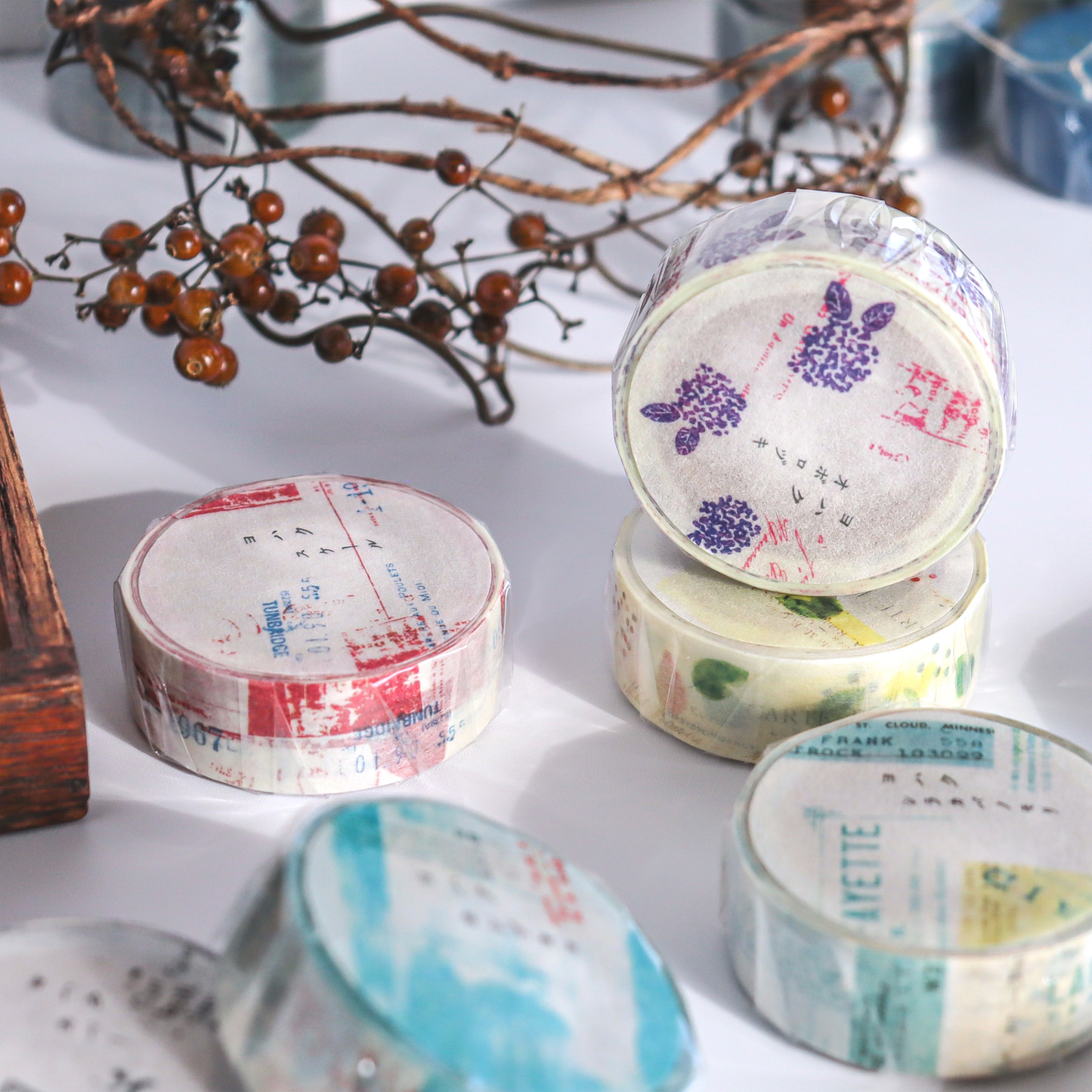 Yohaku / Washi Tape - Birch Forest