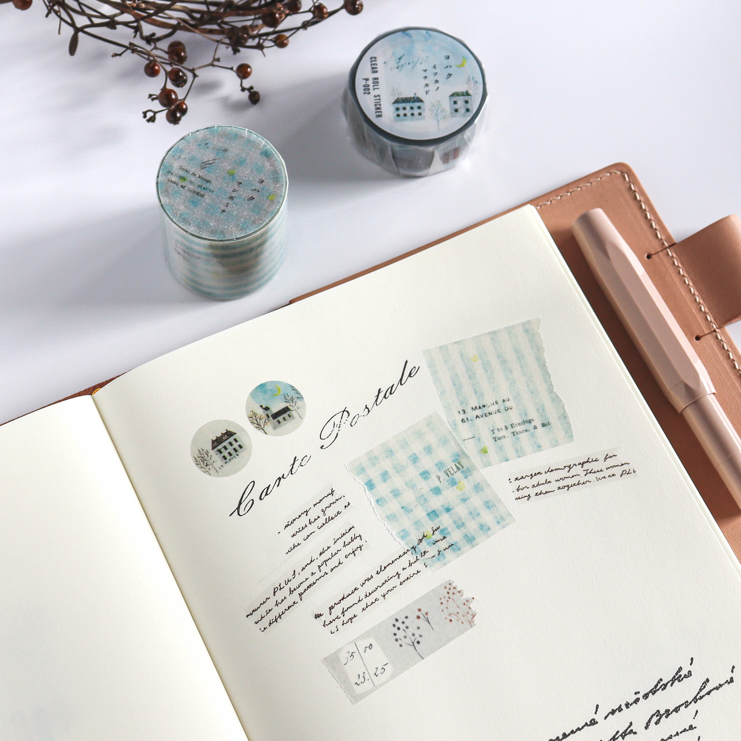 Yohaku / Roll Tracing Paper Sticky Note - Path