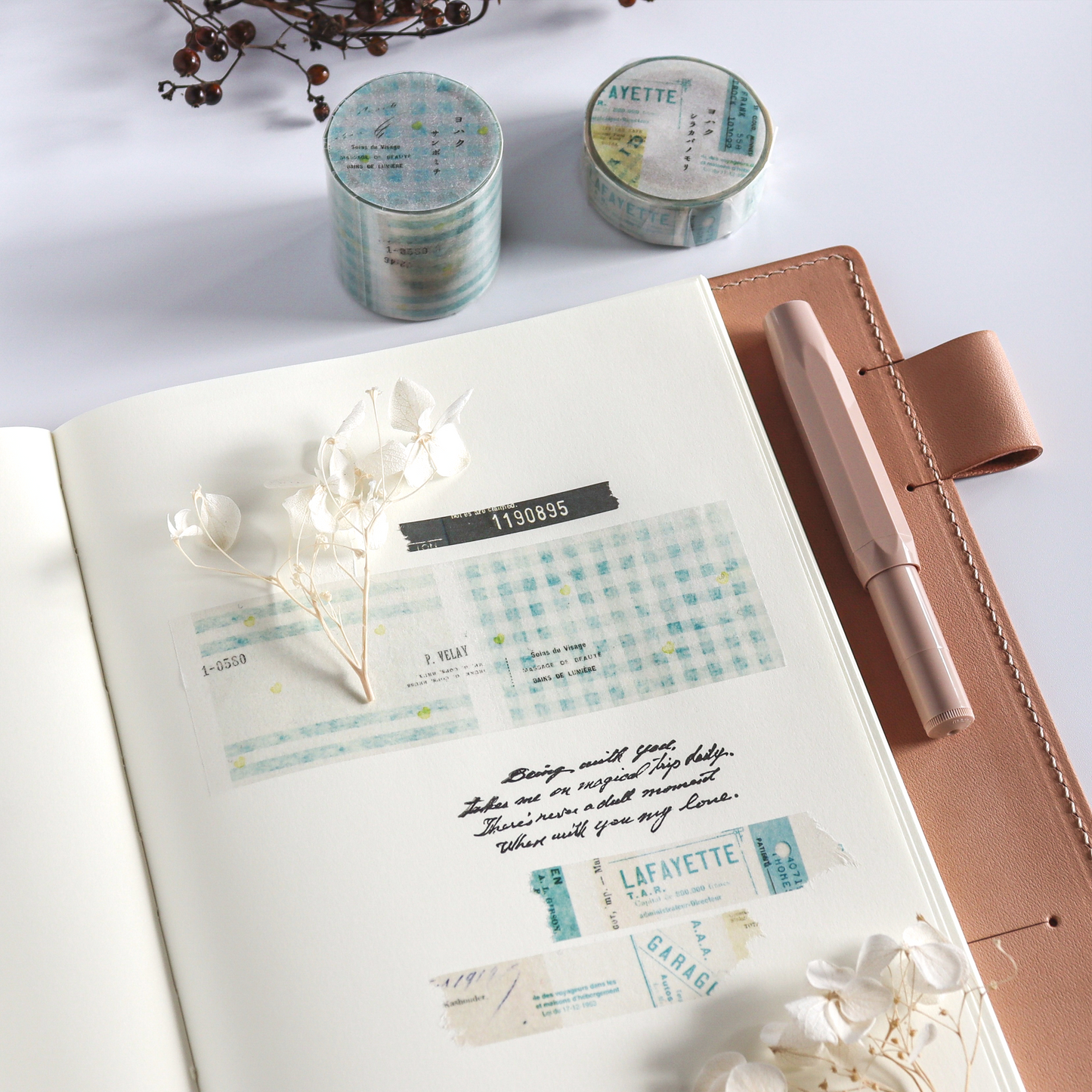 Yohaku / Washi Tape - Birch Forest