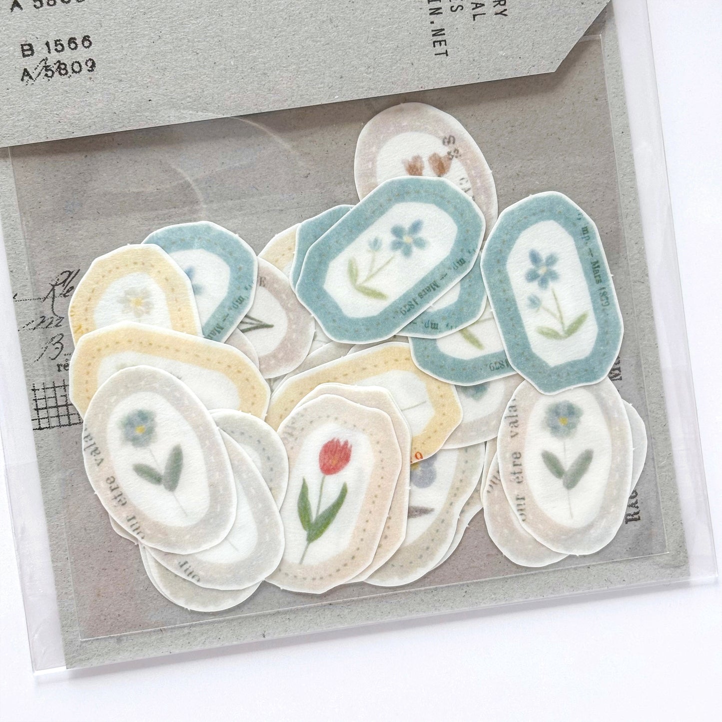 Yohaku / Flake Stickers - Moon Warz