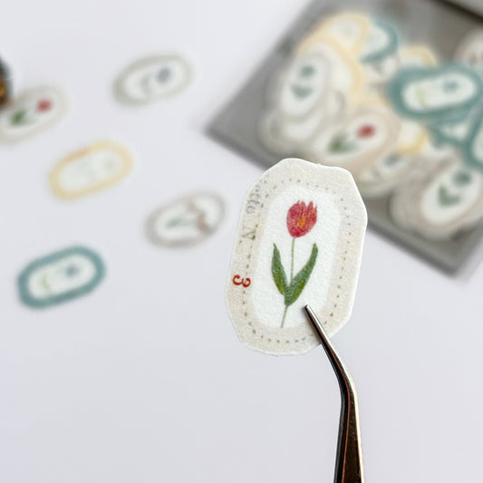 Yohaku / Flake Stickers - Moon Warz