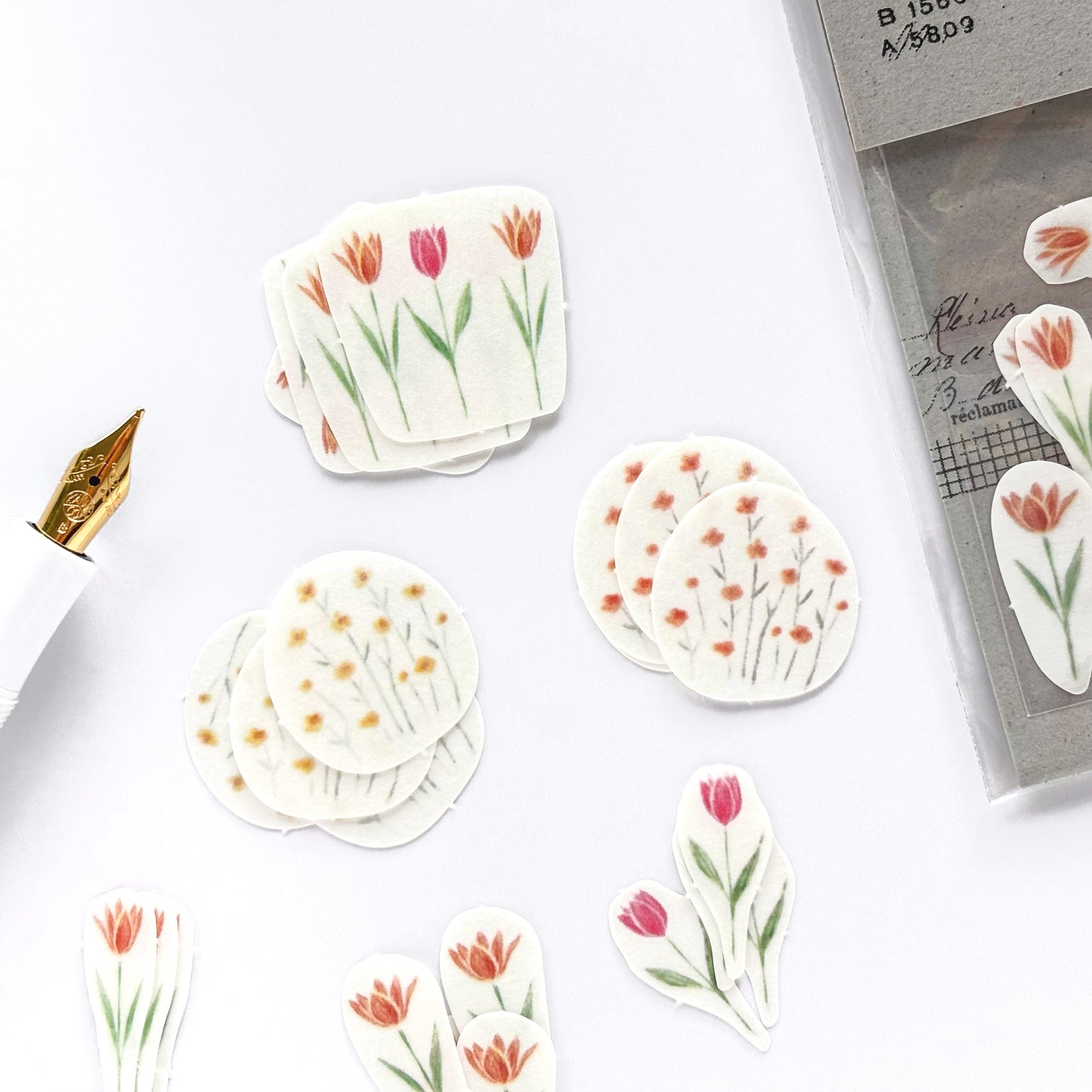 Yohaku / Flake Stickers - Gentle Wind