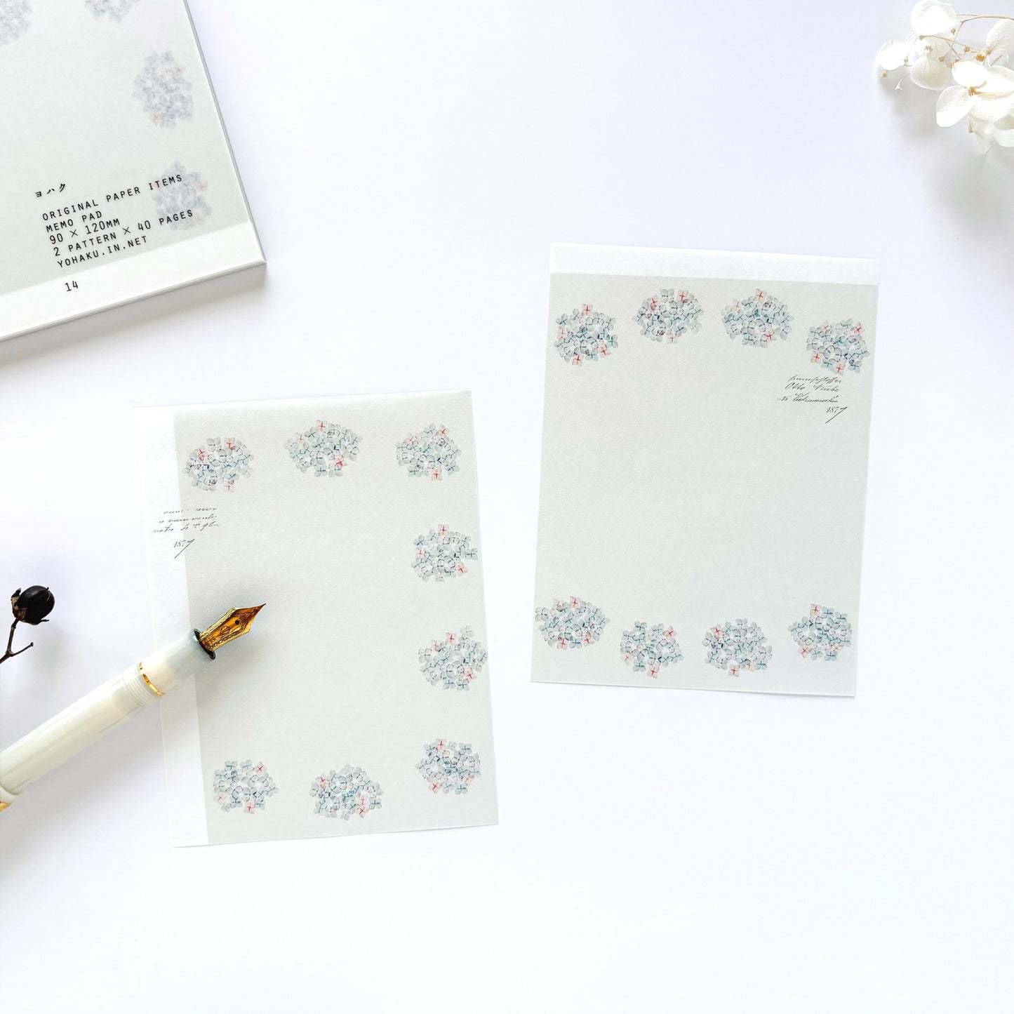 Yohaku / Memo Pad - Bouquet