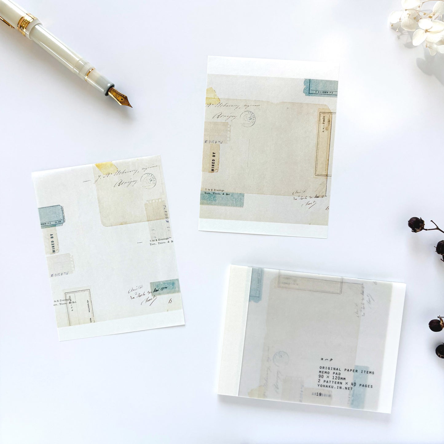 Yohaku / Memo Pad - Collection