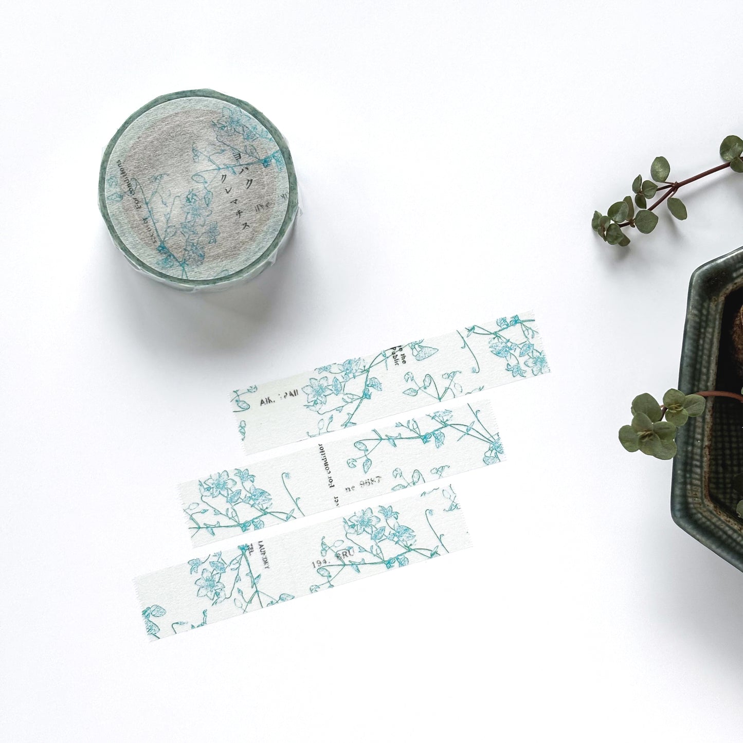 Yohaku / Washi Tape - Clematis