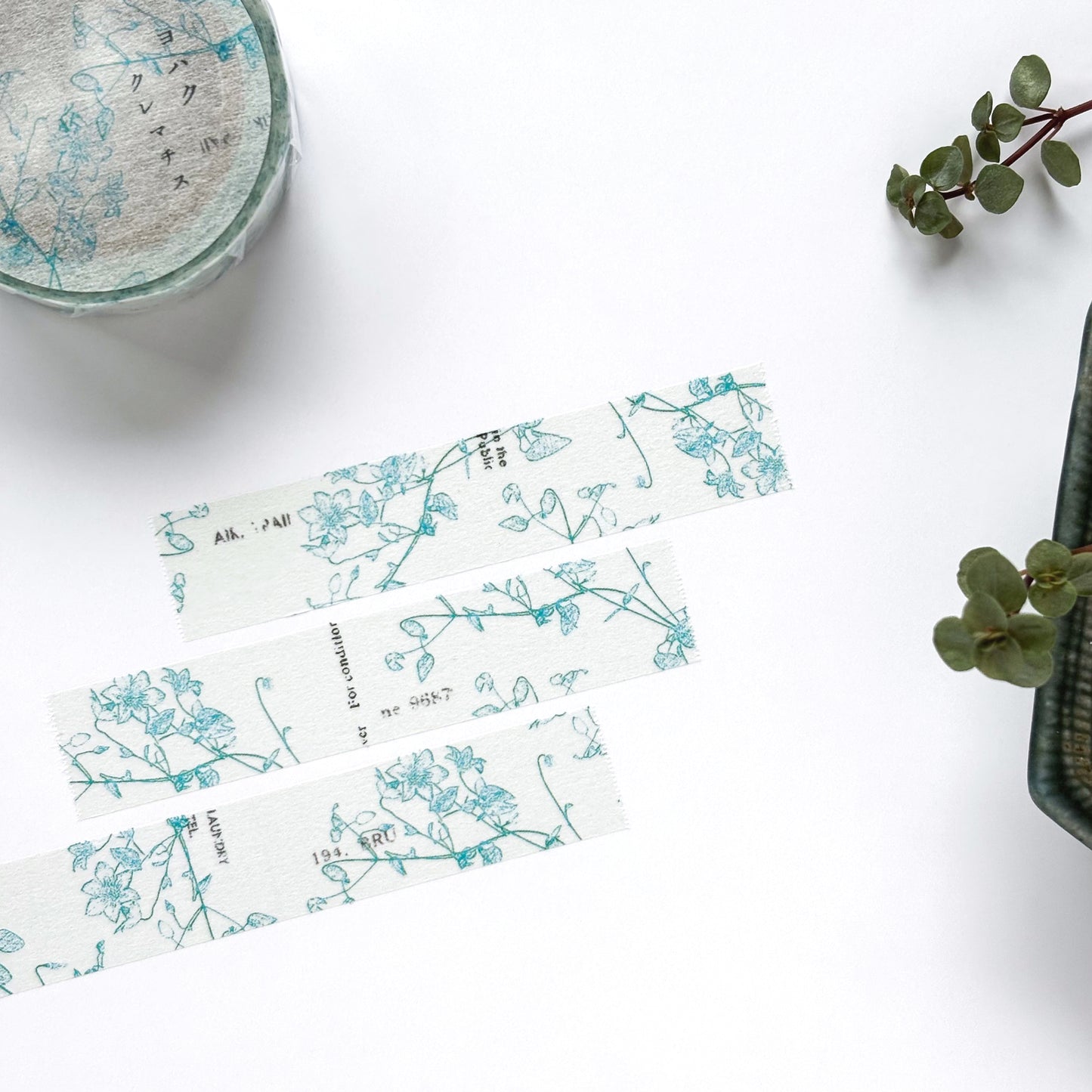 Yohaku / Washi Tape - Clematis
