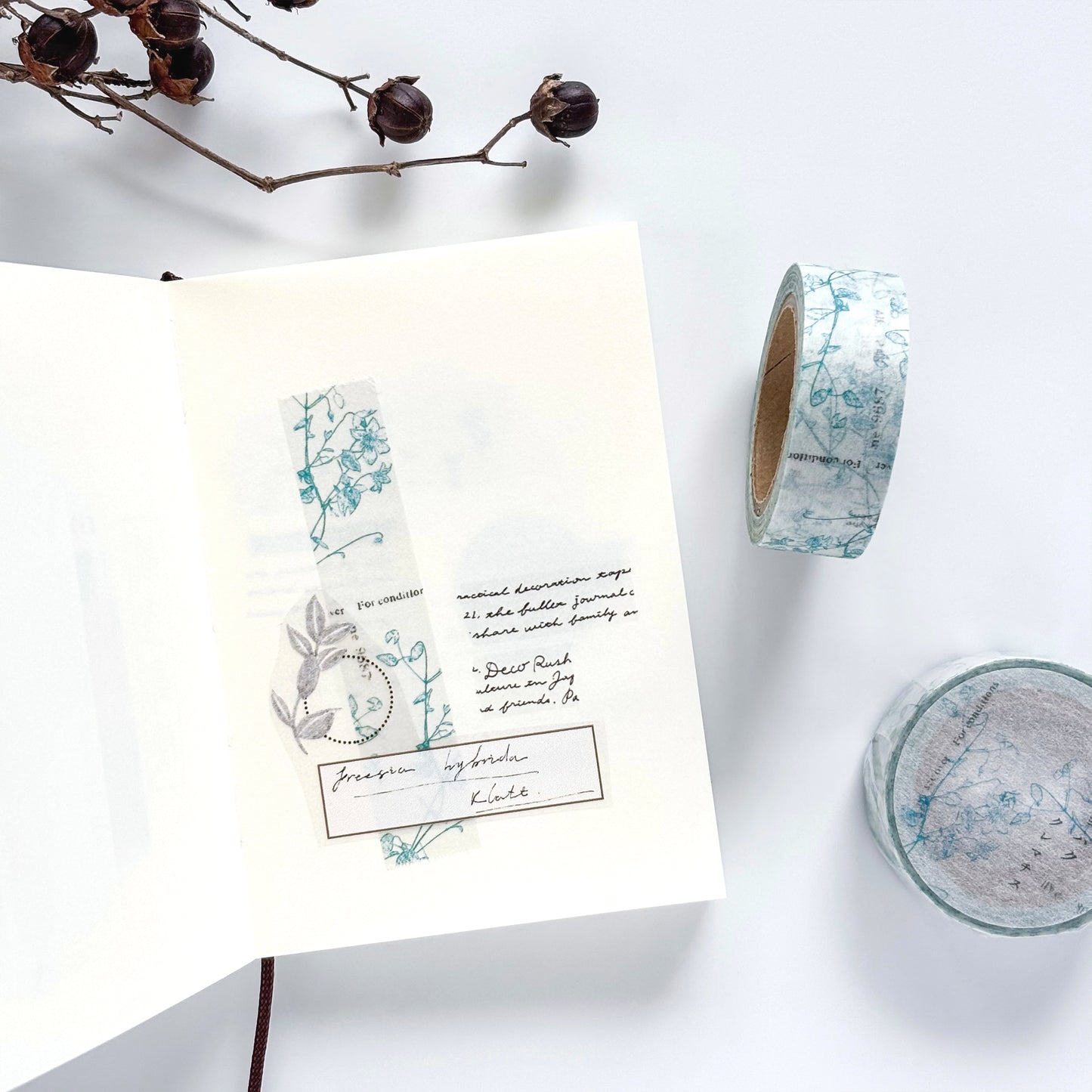 Yohaku / Washi Tape - Clematis