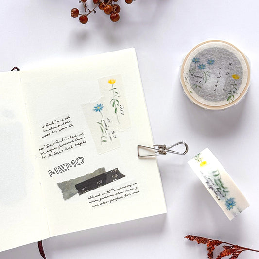 Yohaku / Washi Tape - Herbarium