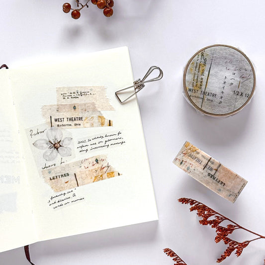 Yohaku / Washi Tape - Memory of Old Times