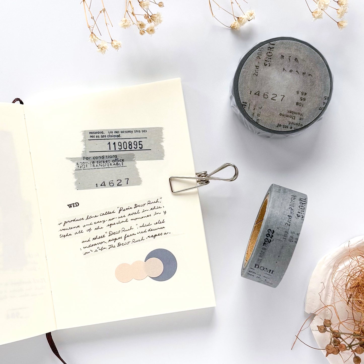 Yohaku / Washi Tape - Autumn Forest