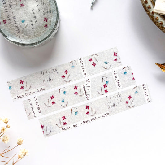 Yohaku / Washi Tape - Flower Garden