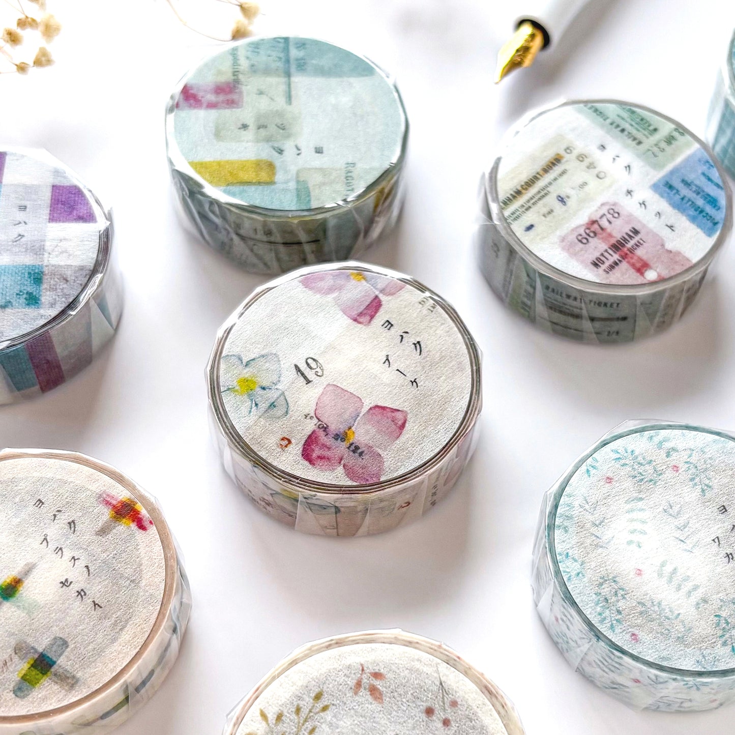 Yohaku / Washi Tape - Bouquet