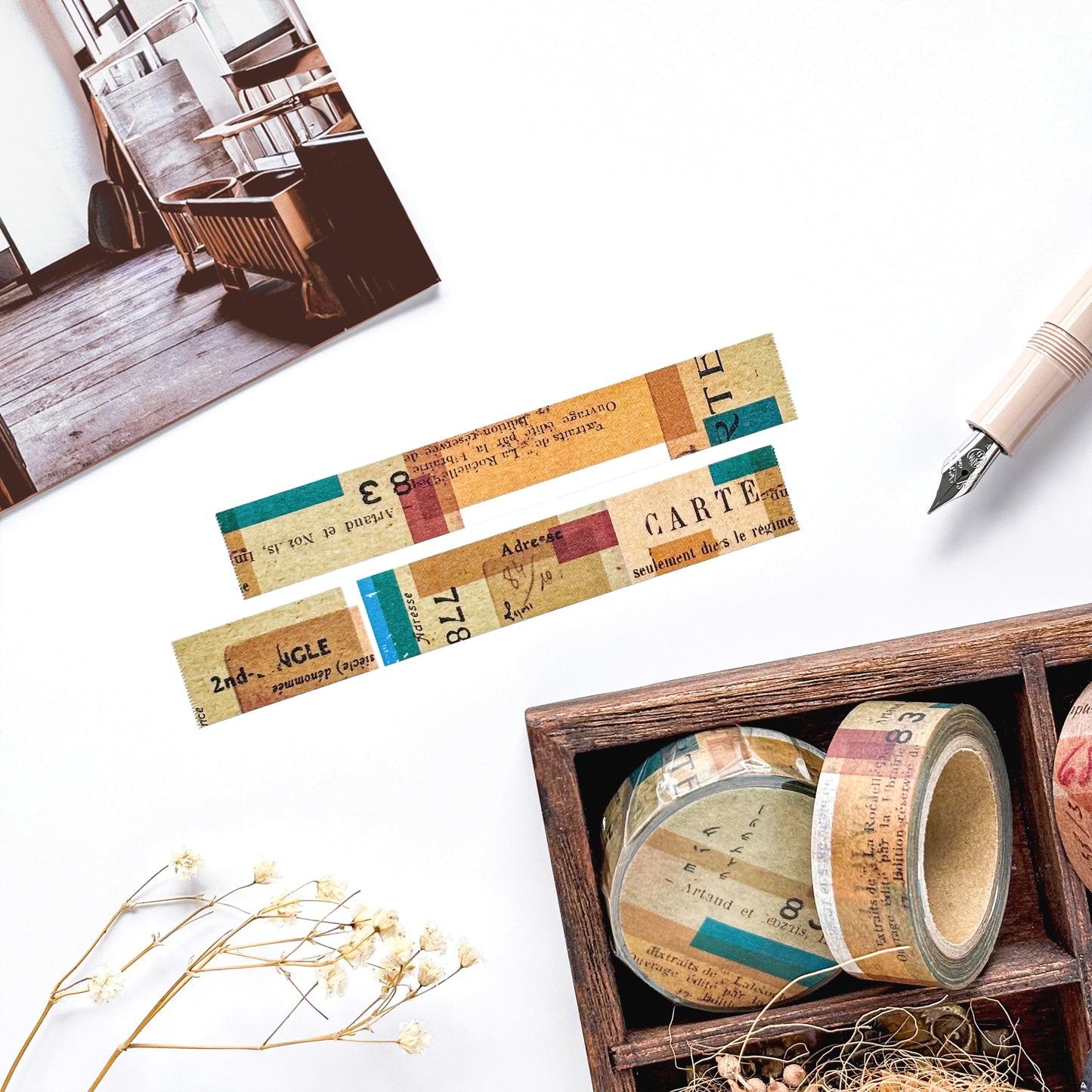 Yohaku / Washi Tape - Library