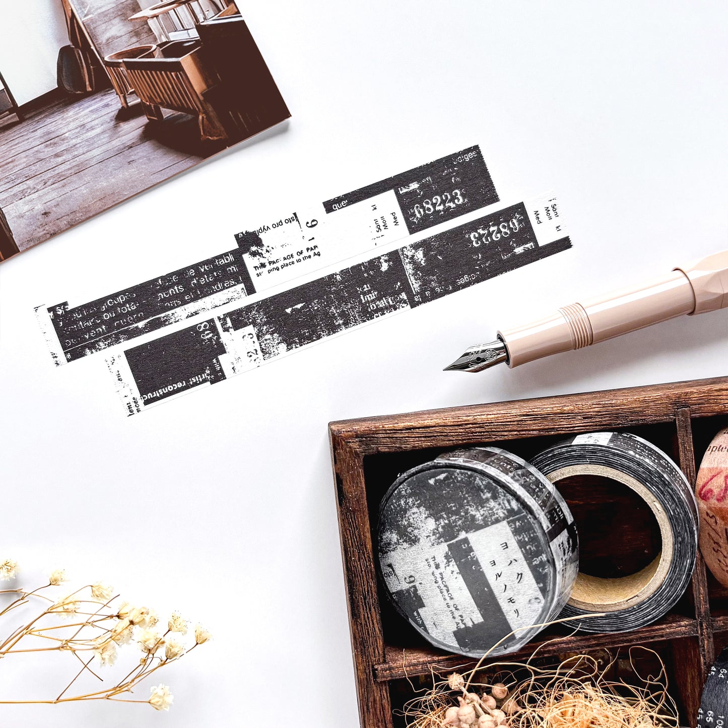 Yohaku / Washi Tape - Night Forest