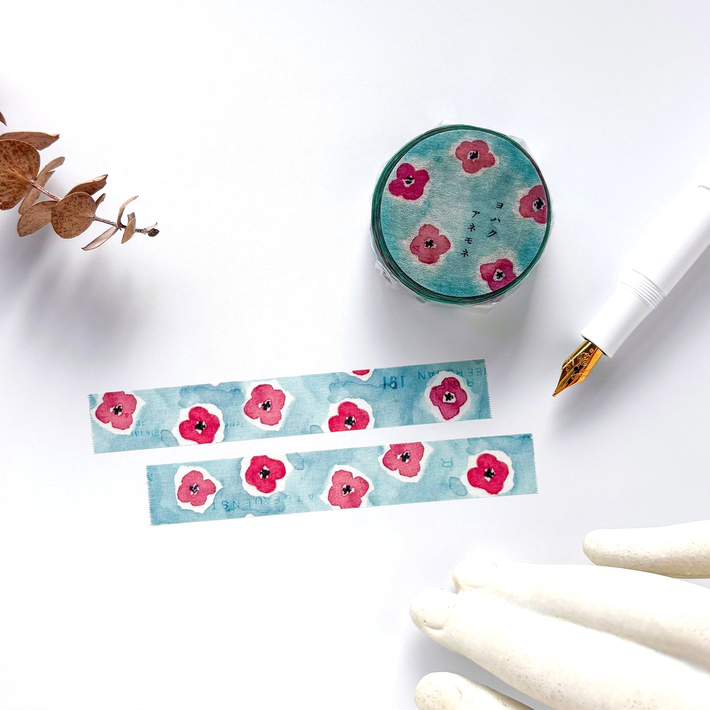Yohaku / Washi Tape - Anemone