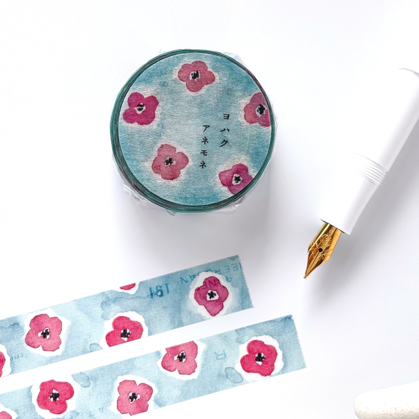 Yohaku / Washi Tape - Anemone