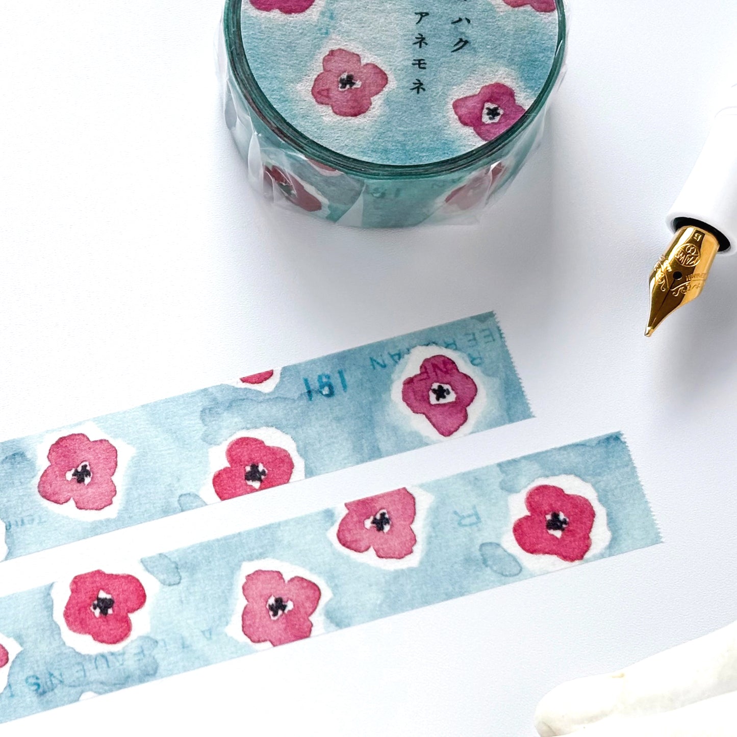 Yohaku / Washi Tape - Anemone