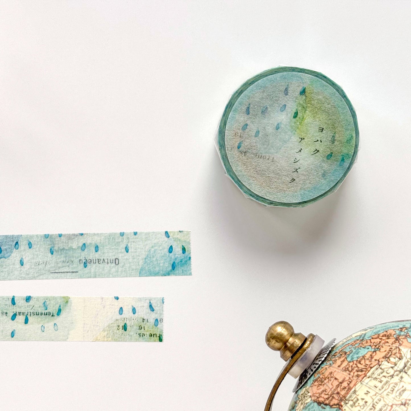 Yohaku / Washi Tape - Rain Drops