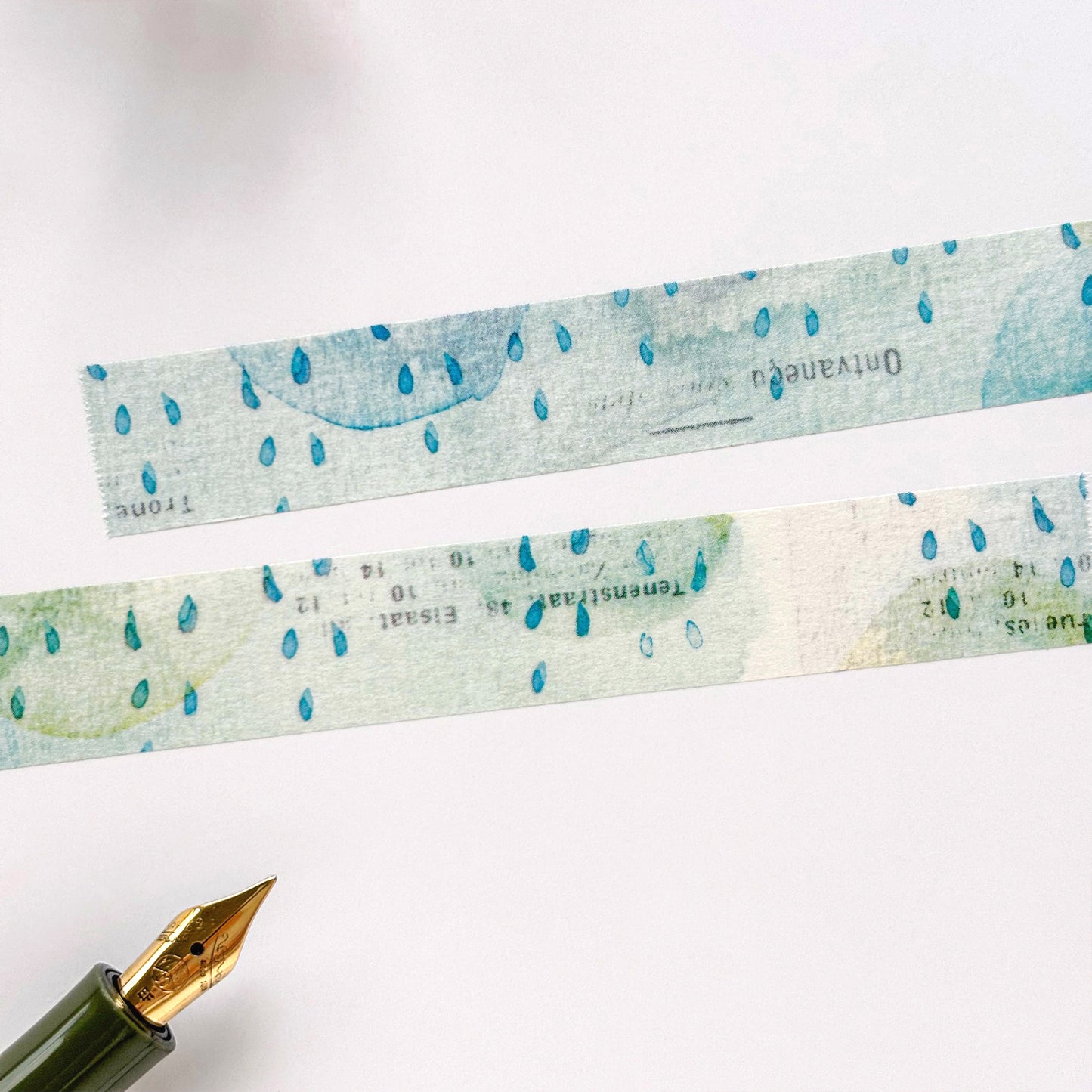 Yohaku / Washi Tape - Rain Drops