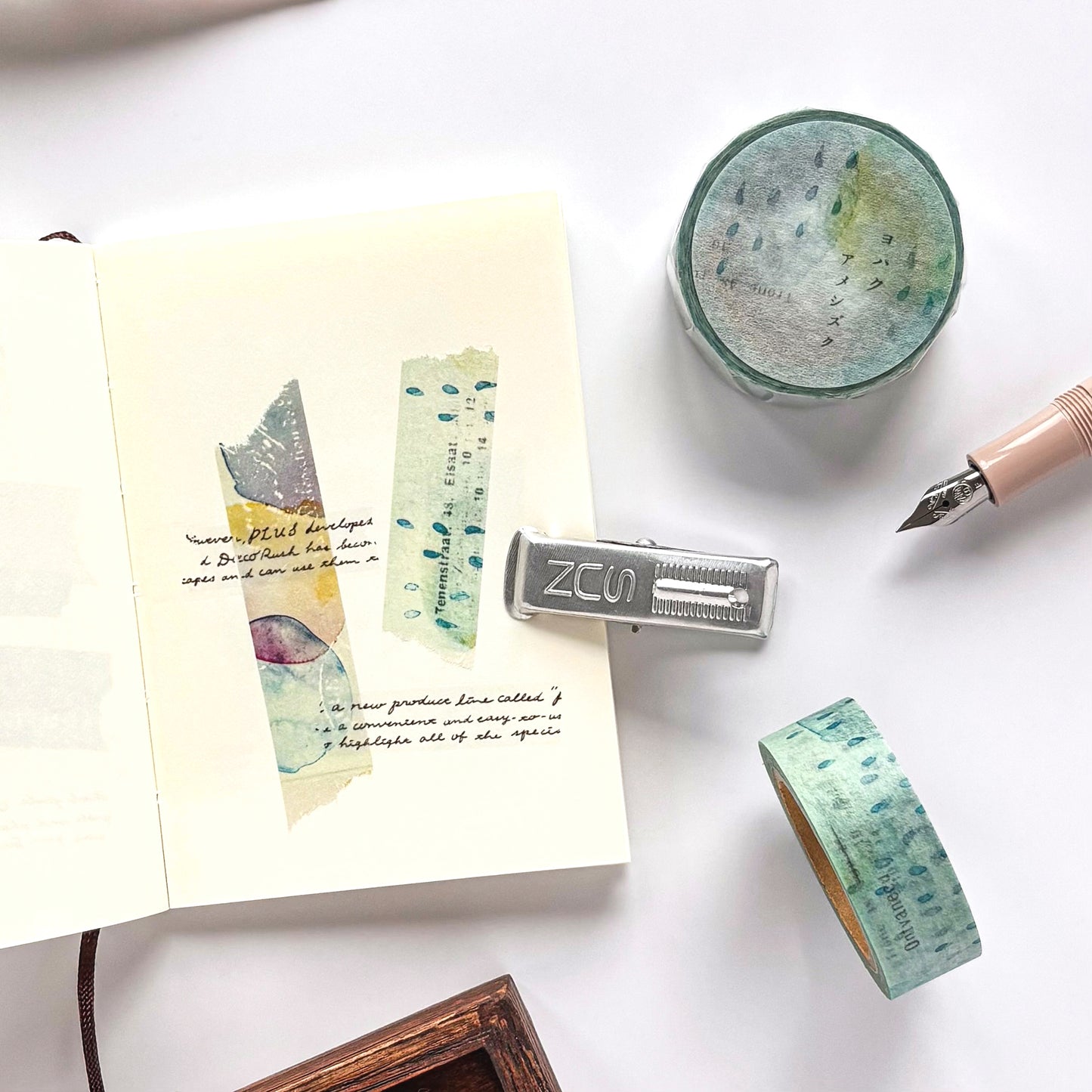 Yohaku / Washi Tape - Rain Drops