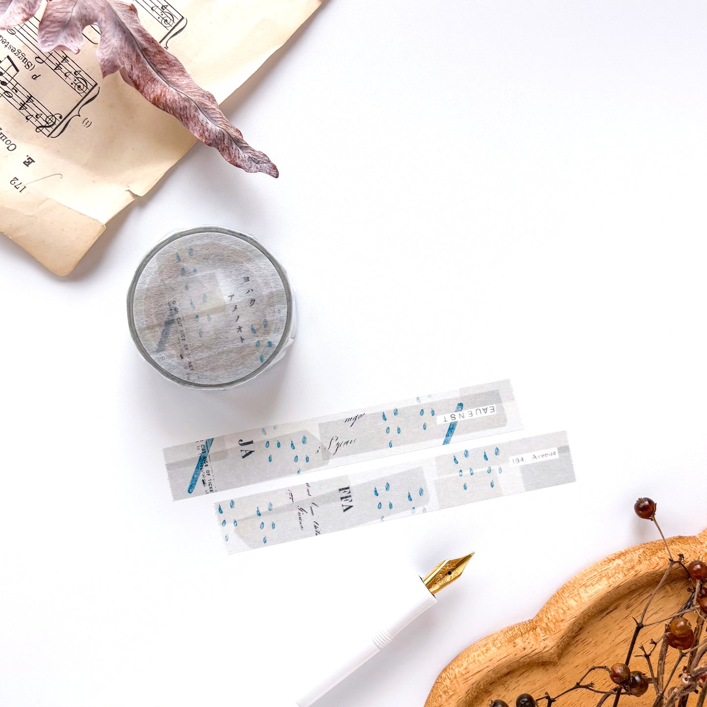 Yohaku / Washi Tape - Sound of Rain
