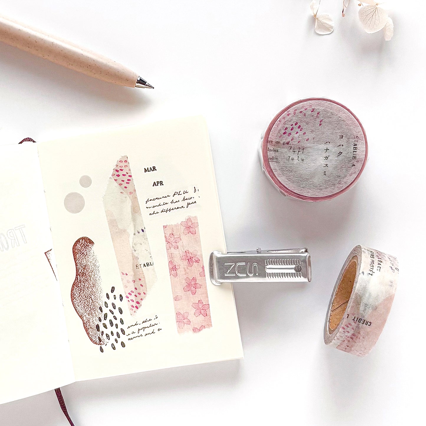 Yohaku / Washi Tape - Flower Haze