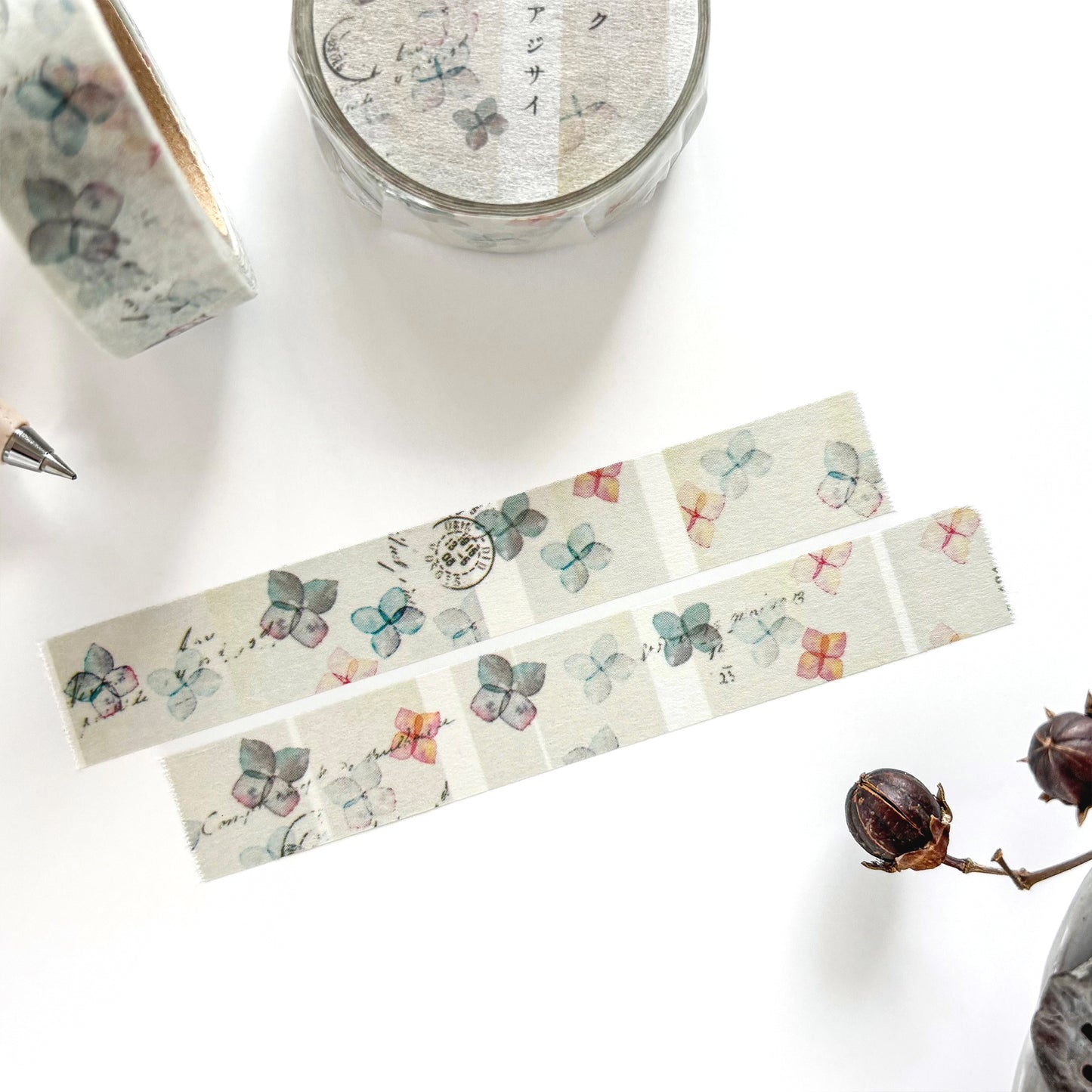 Yohaku / Washi Tape - Hydrangea