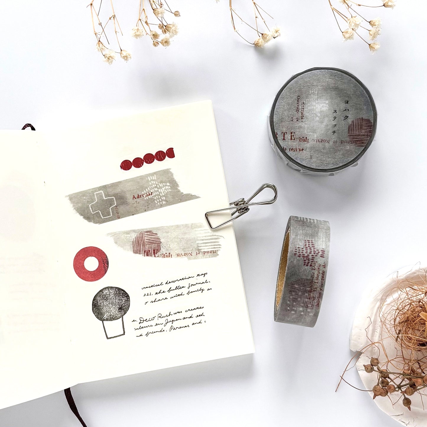 Yohaku / Washi Tape - Stitch