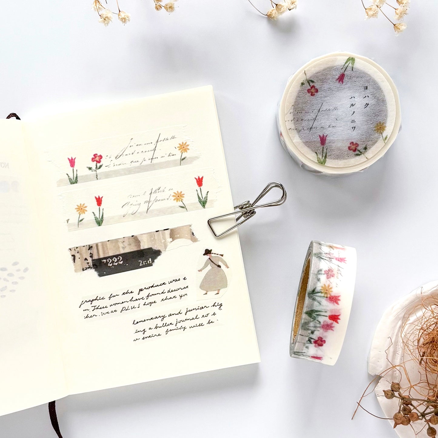 Yohaku / Washi Tape - Spring Garden