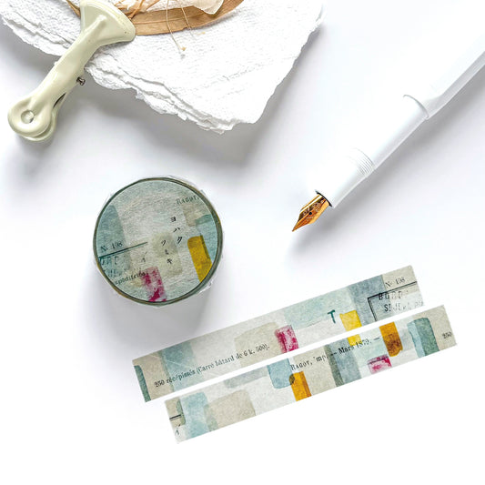 Yohaku / Washi Tape - Building Blocks
