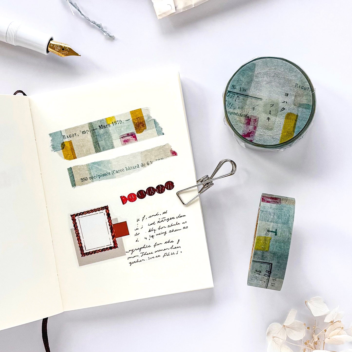 Yohaku / Washi Tape - Building Blocks