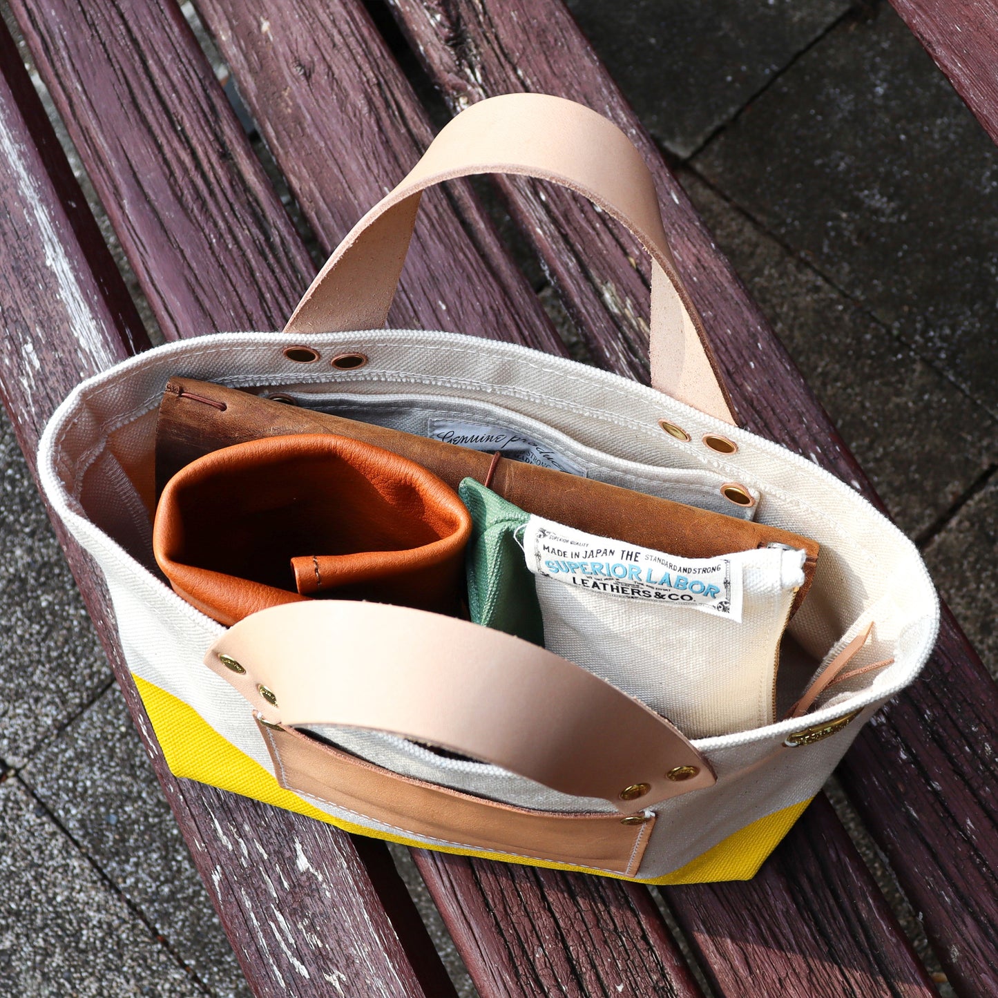 THE SUPERIOR LABOR / エンジニアバッグ【プチ・イエロー】