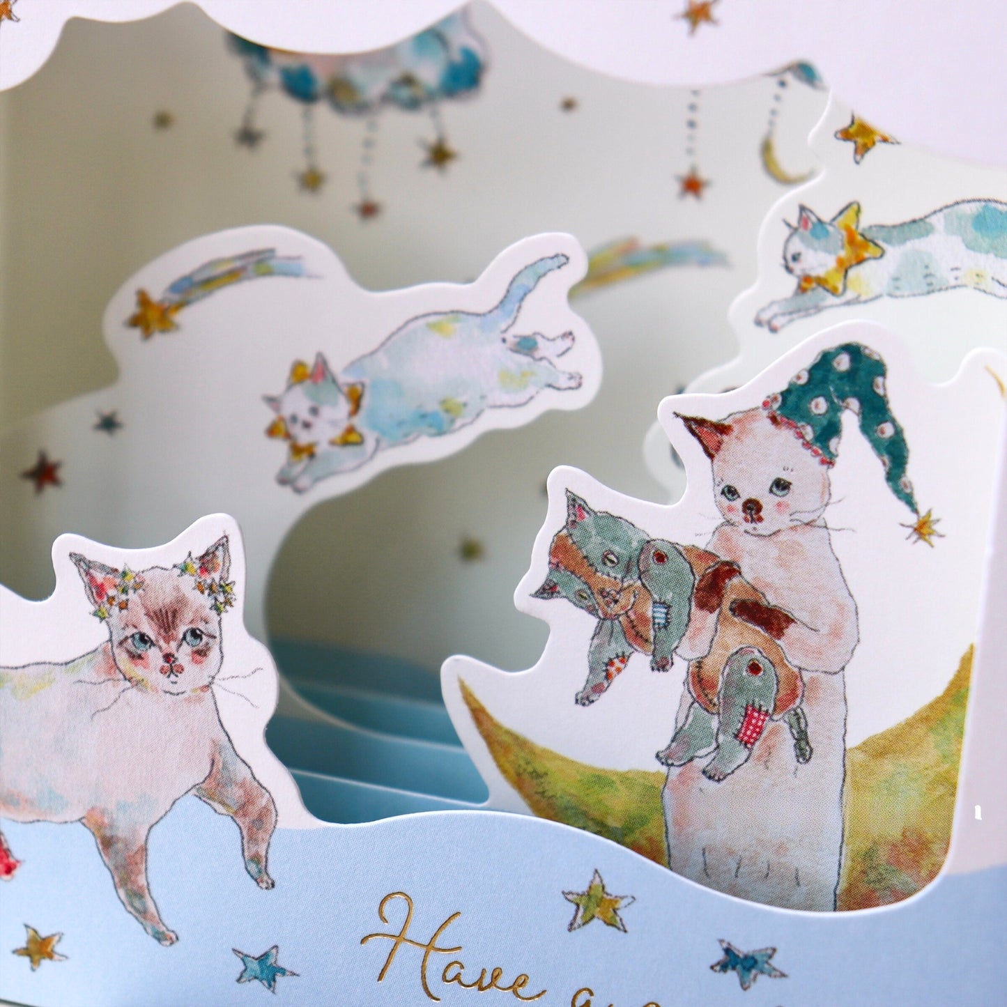Tocorocomugi / Greeting Card - Starry Night