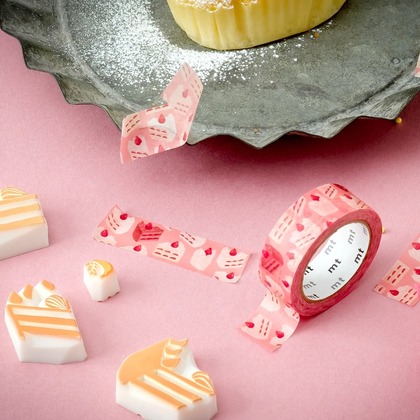 mt x Maruichikyu Washi Tape - Strawberry Cake